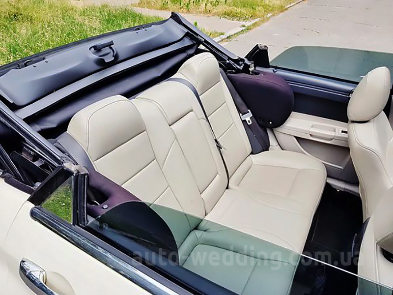 Кабріолет на весілля Chrysler 300C