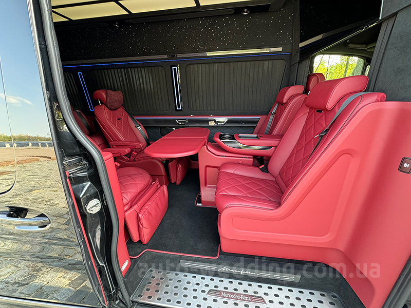 Оренда мікроавтобуса Mercedes Sprinter VIP 2021 8 місць на весілля