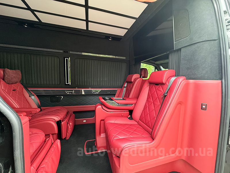 Оренда мікроавтобуса Mercedes Sprinter VIP 2021 8 місць на весілля