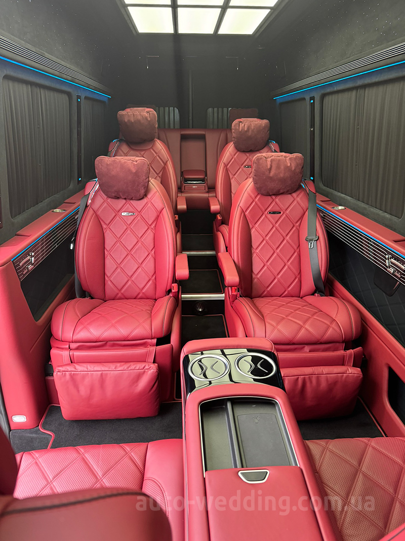 Оренда мікроавтобуса Mercedes Sprinter VIP 2021 8 місць на весілля
