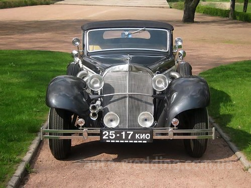 Ретро авто на весілля  Mercedes Borman 540K кабріолет