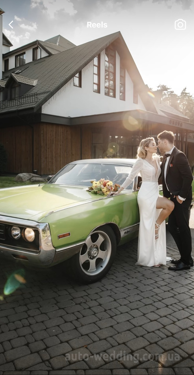 Ретро авто на весілля Chrysler New York