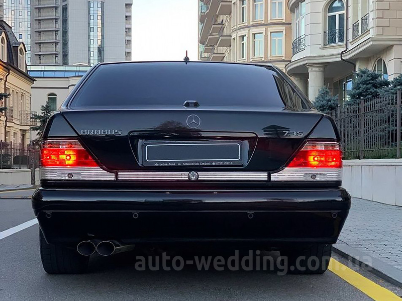 Ретро авто на весілля Мерседес W140 S600 S7.3 V12 Brabus