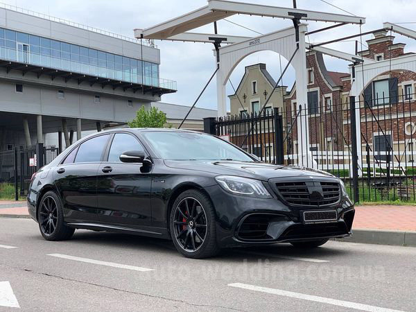 Прокат авто на весілля Mercedes W222 S63 AMG 4MATIC Restyling