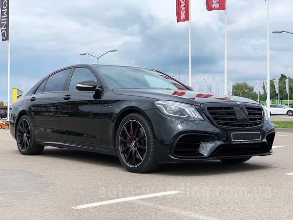 Прокат авто на весілля Mercedes W222 S63 AMG 4MATIC Restyling