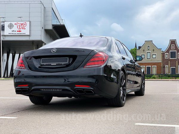 Прокат авто на весілля Mercedes W222 S63 AMG 4MATIC Restyling