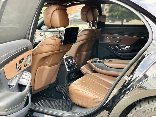 Прокат авто на весілля Mercedes W222 S63 AMG 4MATIC Restyling