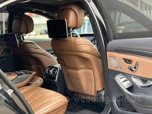 Прокат авто на весілля Mercedes W222 S63 AMG 4MATIC Restyling
