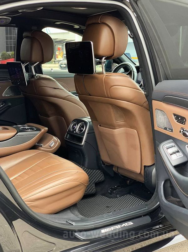 Прокат авто на весілля Mercedes W222 S63 AMG 4MATIC Restyling