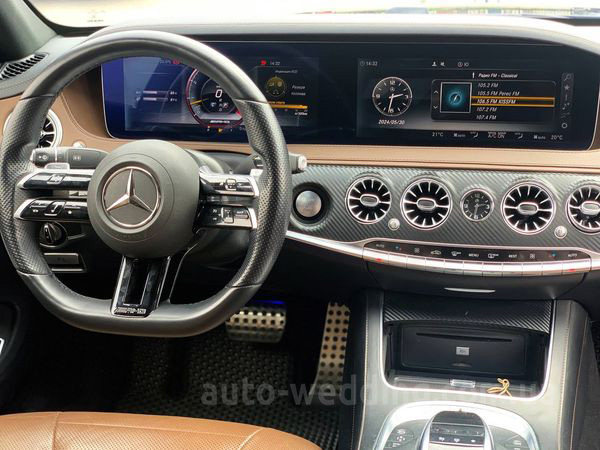 Прокат авто на весілля Mercedes W222 S63 AMG 4MATIC Restyling
