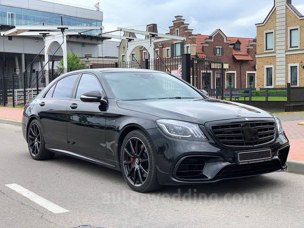 Прокат авто на весілля Mercedes W222 S63 AMG 4MATIC Restyling