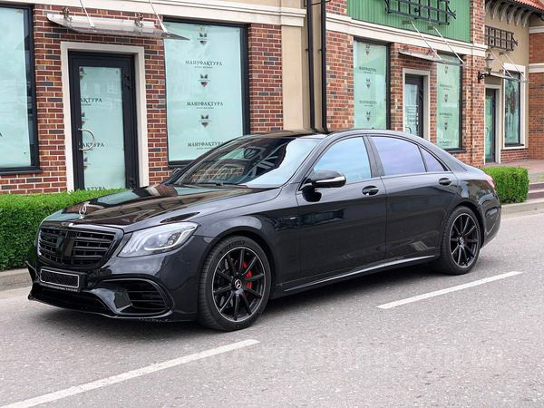 Прокат авто на весілля Mercedes W222 S63 AMG 4MATIC Restyling