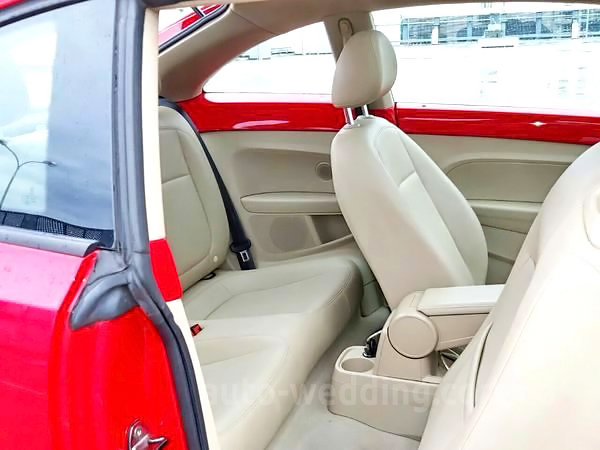 Авто на весілля Volkswagen Beetle червоний у Києві