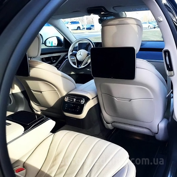 Оренда автомобіля Mercedes-Benz W223 на весілля з водієм у Києві