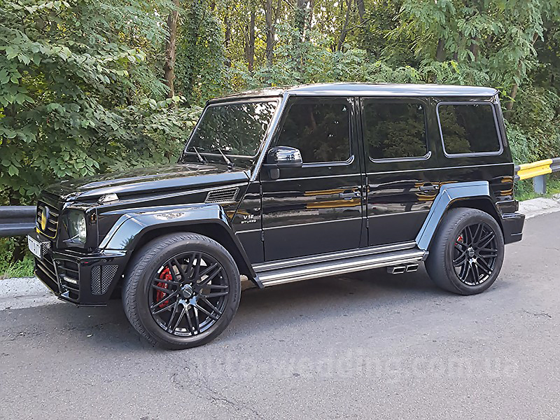 Позашляховик джип на весілля Mercedes Gelentwagen G65 кубик