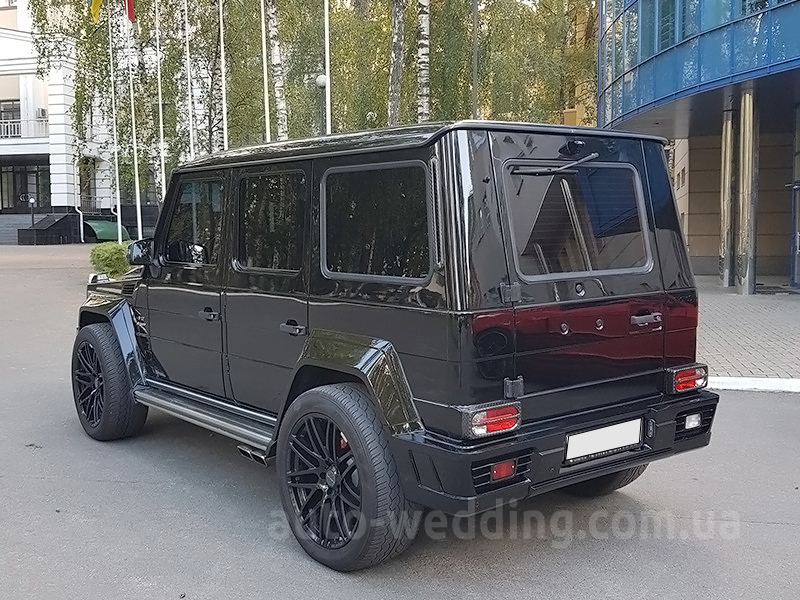 Позашляховик джип на весілля Mercedes Gelentwagen G65 кубик