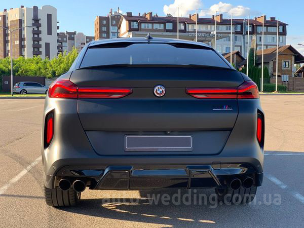 Позашляховик джип на весілля BMW X6 M50d Competition
