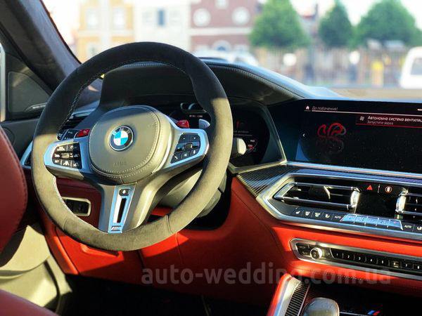 Позашляховик джип на весілля BMW X6 M50d Competition