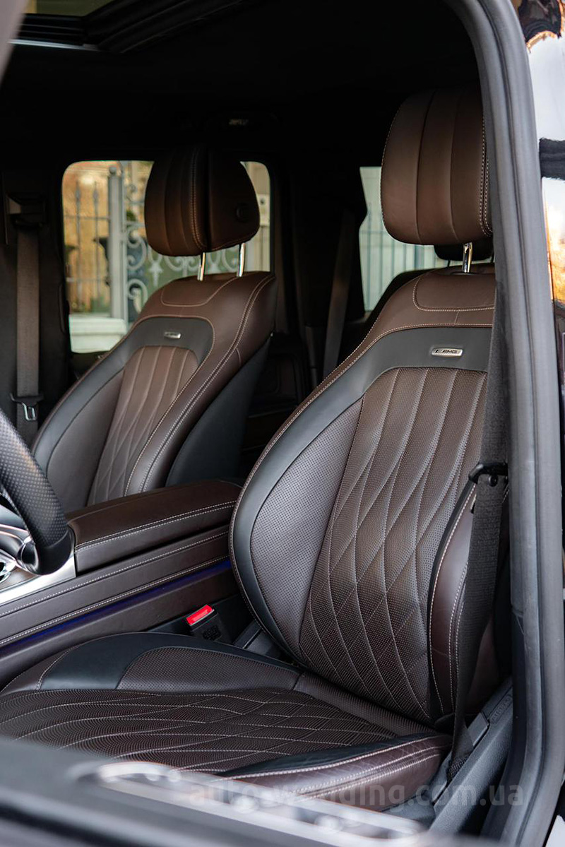 Джип на весілля Mercedes-Benz Gelentwagen G63 AMG кубик гелік з водієм у Києві