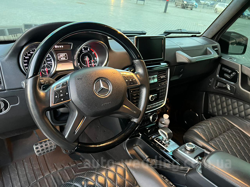 Джип на весілля гелик Mercedes-Benz Gelentwagen G63 AMG кубик