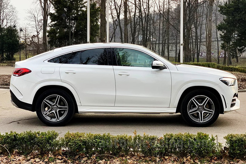 Позашляховик джип на весілля Mercedes-Benz AMG GLE Coupe білий