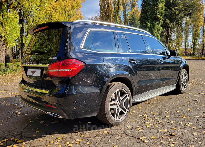 Позашляховик джип на весілля Mercedes Benz GLS 350d AMG 4MATIC чорний 6 місць у Києві