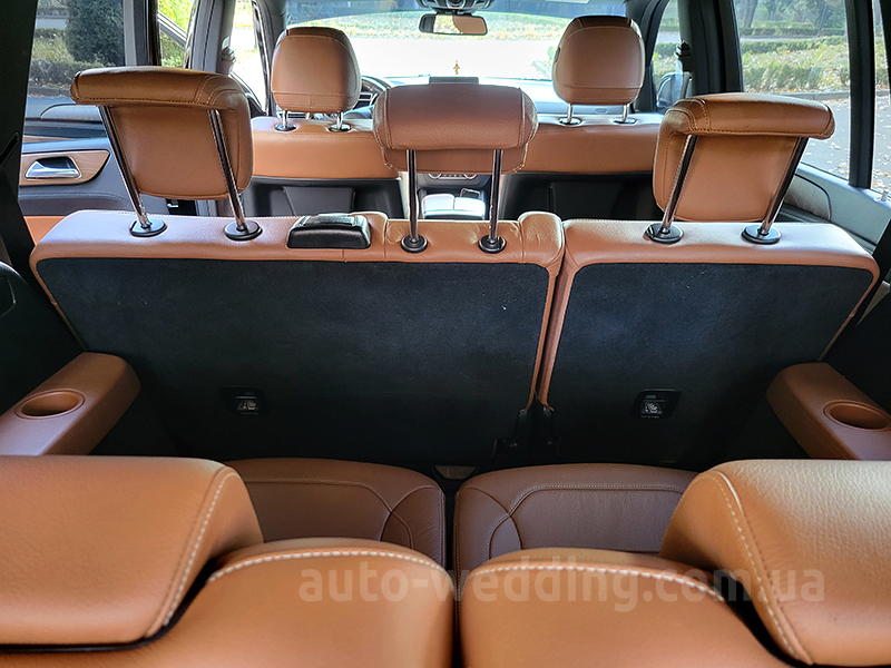 Позашляховик джип на весілля Mercedes Benz GLS 350d AMG 4MATIC чорний 6 місць у Києві