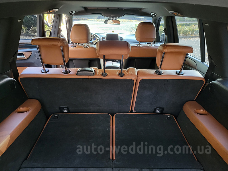 Позашляховик джип на весілля Mercedes Benz GLS 350d AMG 4MATIC чорний 6 місць у Києві