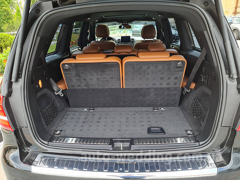 Позашляховик джип на весілля Mercedes Benz GLS 350d AMG 4MATIC чорний 6 місць у Києві