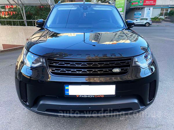 Позашляховик джип на весілля Land Rover Discovery чорний